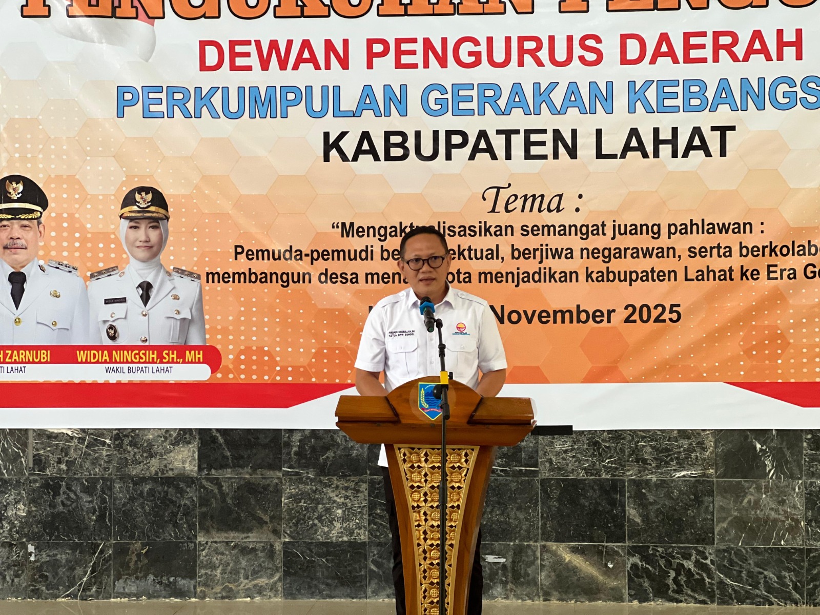 Pelantikan PGK Lahat, Firdaus Hasbullah: PGK Hadir Untuk Memberikan Manfaat Bagi Masyarakat