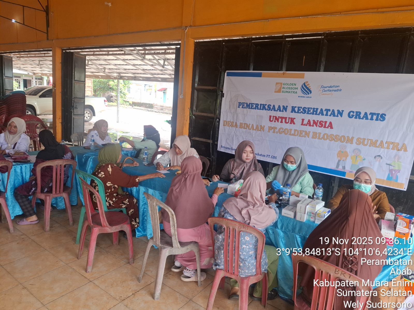 Bomba Peduli Kesehatan: Lansia Desa Prambatan Ikuti Pemeriksaan Kesehatan Gratis CSR PT GBS