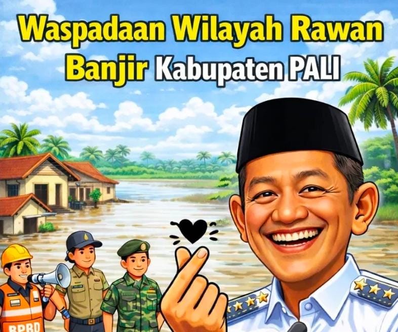 Pemkab PALI Siaga Banjir, Wilayah Rawan Dipantau Ketat